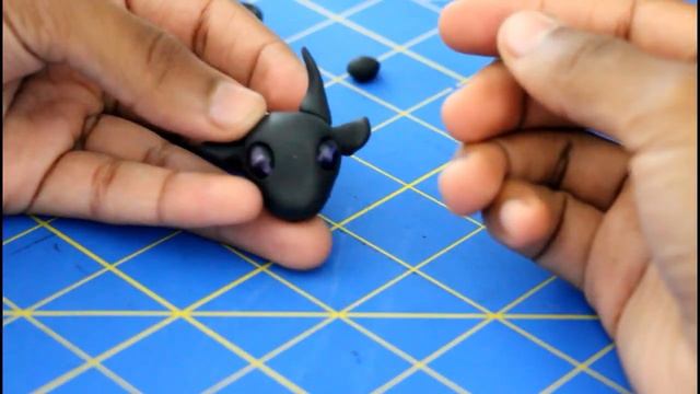 Polymer Clay Dragon Tutorial || Black Dragon смотреть онлайн
