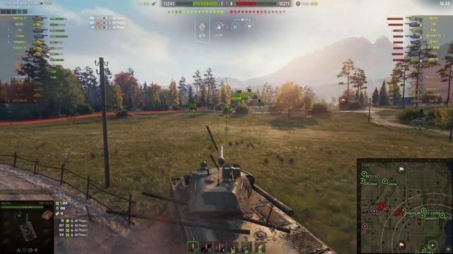 Как играть на тяжелом танке Vz 51 на карте Мурованка смотреть онлайн