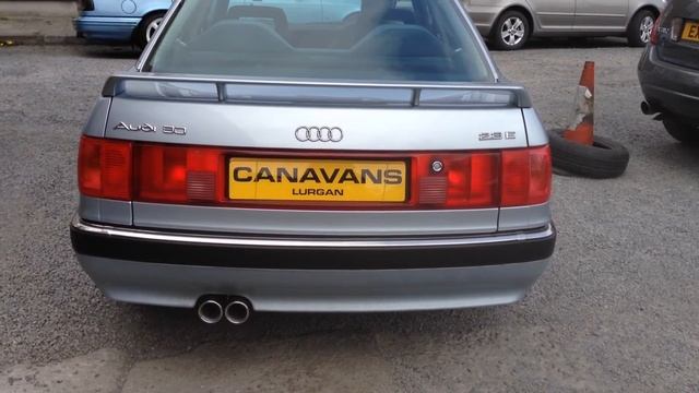Audi 90 2.3 Custom stainless steel exhaust. смотреть онлайн