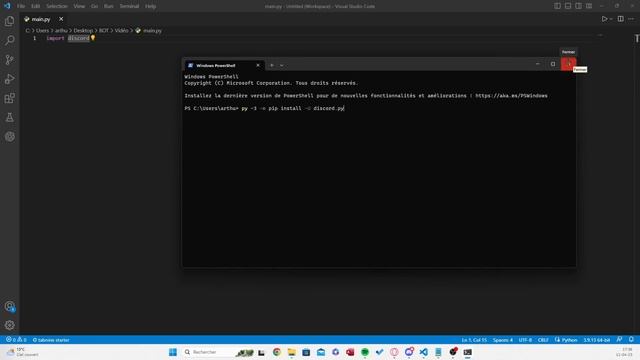 #1 Créer son bot discord en Python ! [UPDATE 2023] смотреть онлайн