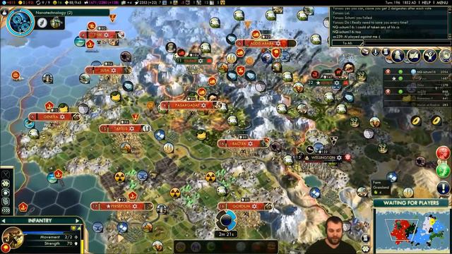 MP 075 Part 15/19: Persia (Civilization V Brave New World 6 Player Free For All) Gameplay/Commentar смотреть онлайн