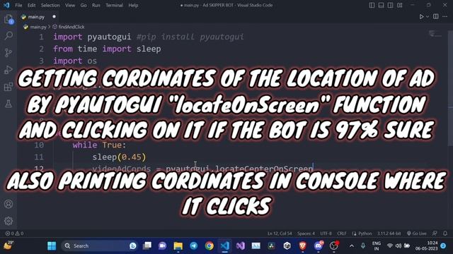 Making a python bot that skips youtube ads for me ?? смотреть онлайн