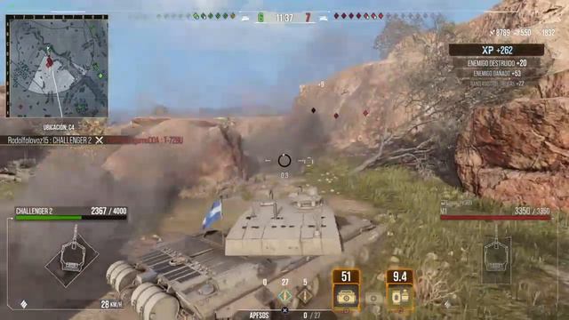 Challenger 2 18K Damage World of Tanks Modern Armor смотреть онлайн