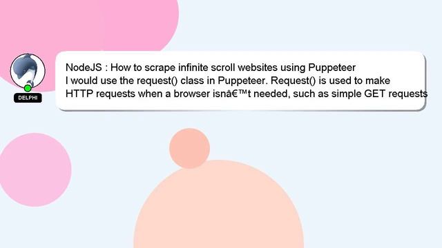 NodeJS : How to scrape infinite scroll websites using Puppeteer смотреть онлайн