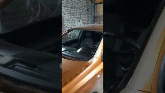 Крыша из шпаклёвки