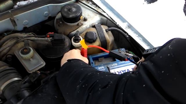 CARKU E-Power 20 - запуск двигателя в мороз -11 смотреть онлайн