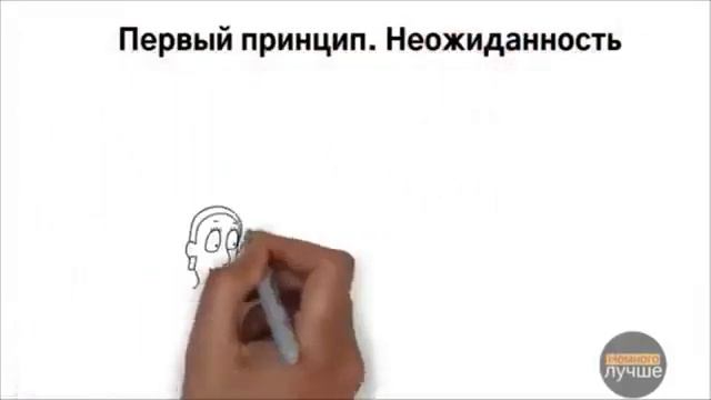 Как доходчиво объяснить свои мысли. Принцип первый - Неожиданность. смотреть онлайн