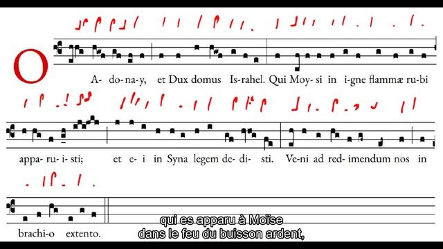 O Adonay, version du Mont Renaud