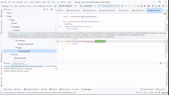PART 1 - Flutter Socket with Getx State Management смотреть онлайн