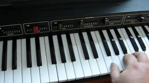 VERMONA PIANO STRINGS // vintage German synth
