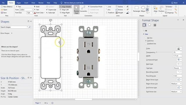 Video 8 Create a Decora Receptacle in Visio смотреть онлайн