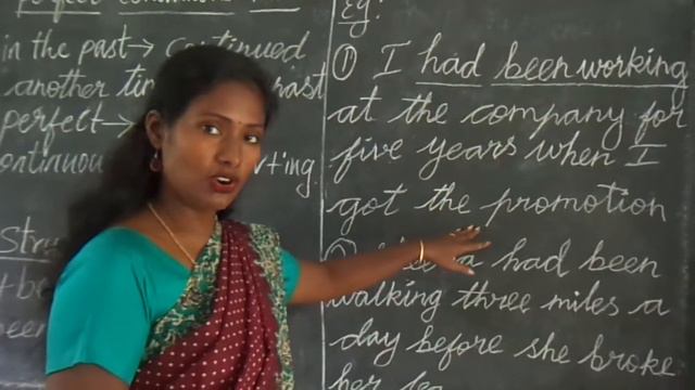 Past perfect continuous tense.(in English). смотреть онлайн