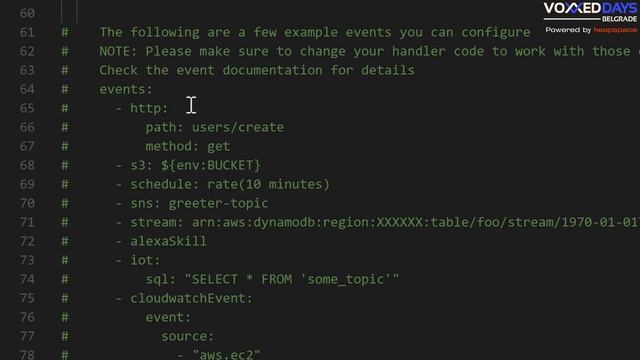 VDB17 · Daron Yondem - Light up your microservices with the Serverless Framework смотреть онлайн