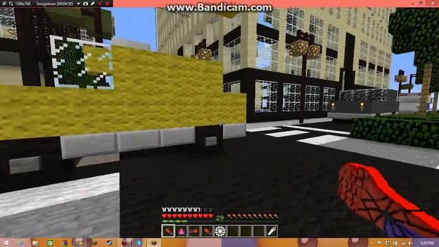 Minecraft Spiderman Map 1 8 1 смотреть онлайн