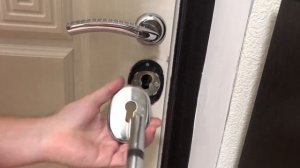 Разбор личинки замка BORDER ремонт замка