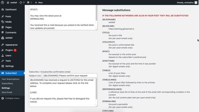 How to configure Subscribe2 settings on your WordPress website смотреть онлайн