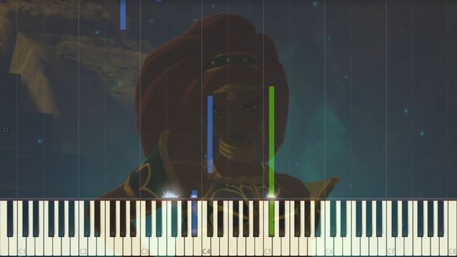 The Legend of Zelda: Breath of the Wild - Urbosa's Theme - Piano (Synthesia) смотреть онлайн