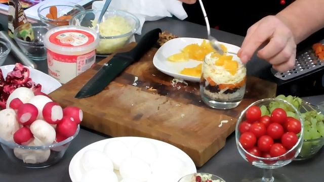 Новогодние блюда. Трайфл - часть1.