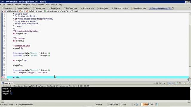 Integers In Java (part 1) смотреть онлайн