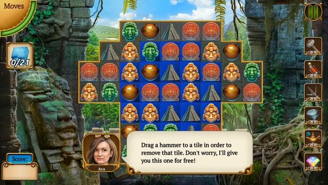 Match Three Games : Treasure Match 3 Android Gameplay ᴴᴰ смотреть онлайн