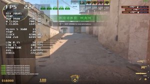 CS2 - Ultra/Low Settings - Ryzen 5 3600 - RTX 2060 SUPER