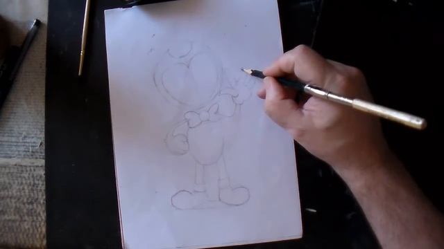 How to Draw Bandy / Как Нарисовать Бенди смотреть онлайн