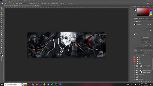 anime banner speedart with psd смотреть онлайн
