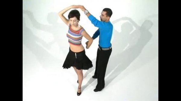 Salsa pattern#1 Intermediate - Сальса урок 1 для продолжающих