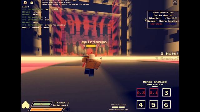 Spaming With Distrust Sans | UTPR Roblox смотреть онлайн