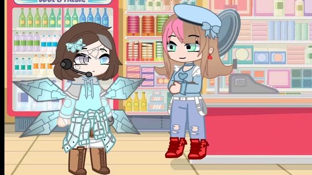 Неловкие моменты прикол Meme [Gacha Club Трансформеры Прайм, Я, Лера, Кристина (робот)]