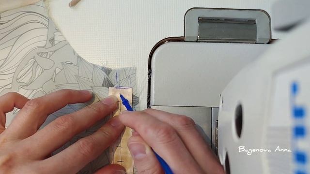 Как сделать воздушные петли из рулика. Навесные петли для платья. смотреть онлайн