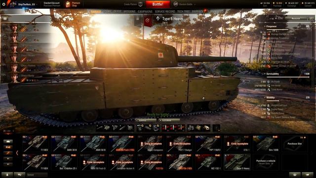 ► AP Vs HE Type 5 Heavy - World Of Tanks Type 5 Heavy Gameplay