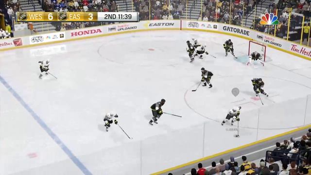 NHL All-Star Game West Vs. East NHL 17 (FULL GAME) смотреть онлайн