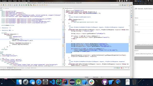 Week 5: AJAX смотреть онлайн