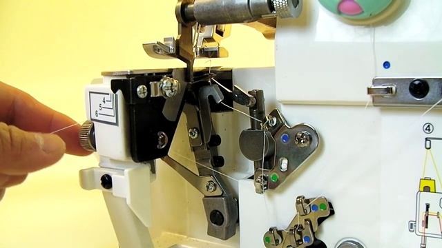 Toyota overlocker SL3314 threading guide EN смотреть онлайн