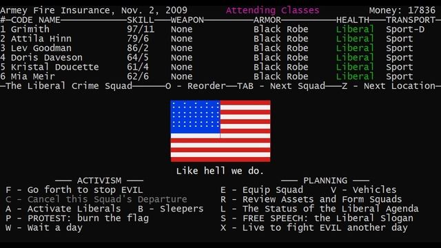 LGWI - Liberal Crime Squad v4.12.49 // 21 смотреть онлайн