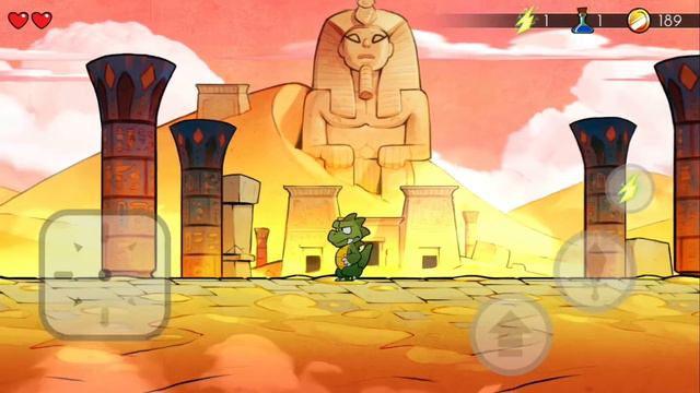 Играем в Wonder boy the dragon s Traq #3–Через Пирамиду смотреть онлайн