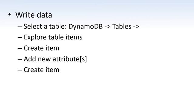 AWS DynamoDB and Memos Table смотреть онлайн