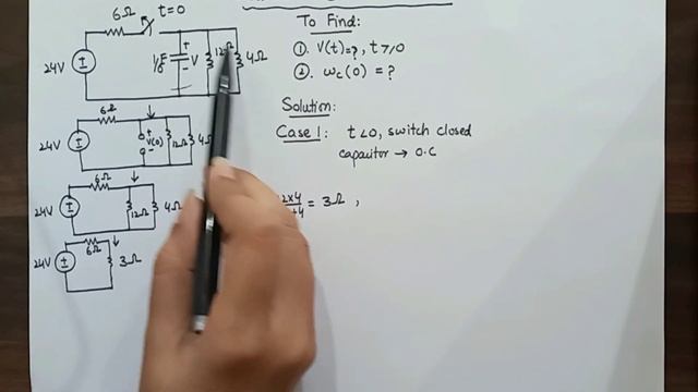 Source free RC circuit easy solution steps смотреть онлайн