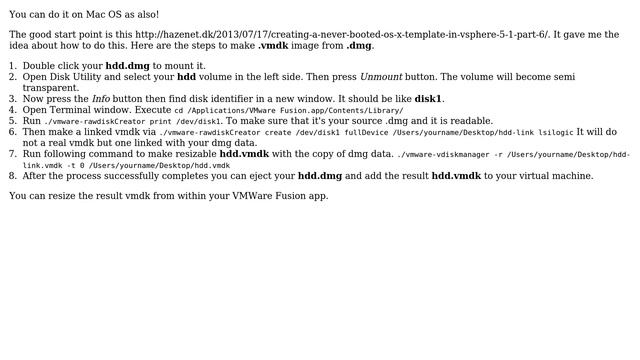 Converting DMG to VMDK (3 Solutions!!) смотреть онлайн