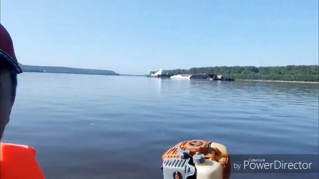 Поездка на рыбалку, река Иртыш, г. Тобольск. смотреть онлайн