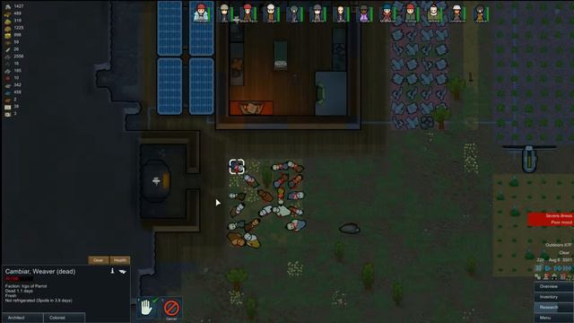 Rimworld Impossible V11 Episode 46 Pirates refuse Alpaca (Gameplay / Playthrough / 1080p60 ) смотреть онлайн