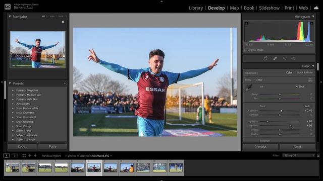 Simple Sports Photography Workflow with Adobe Lightroom Classic 2022 смотреть онлайн