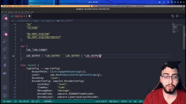 Adicionando logs ao projeto - Meu Primeiro CRUD em GoLang | AULA #9 смотреть онлайн