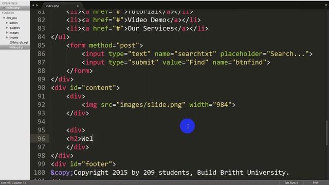 Design A Web site Using PHP Part 1 смотреть онлайн