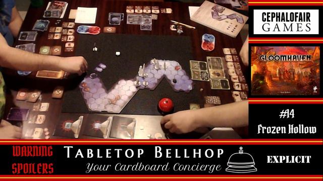 Gloomhaven Actual Play #14: Frozen Hollow - Bellhop's Tabletop смотреть онлайн