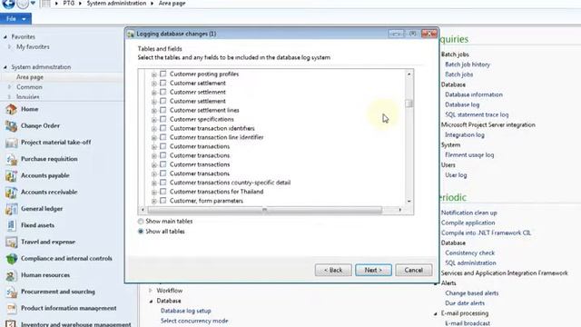 How to Setup database log on MS Dynamics AX 2012 смотреть онлайн