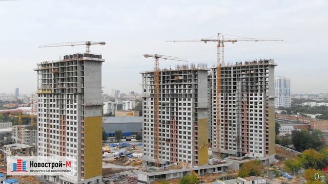 Обзор с воздуха ЖК «Преображение» (аэросъемка: август 2019 г.) смотреть онлайн