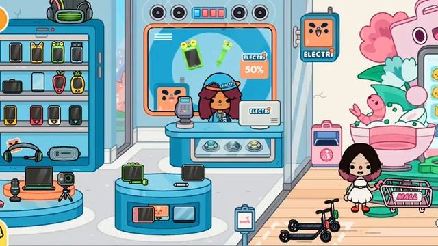 Я купила стилус?!Гуляем по городу Тока Бока?Садик и Школа ? смотреть онлайн