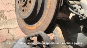Mercedes GL350 X166 Замена дисков и колодок